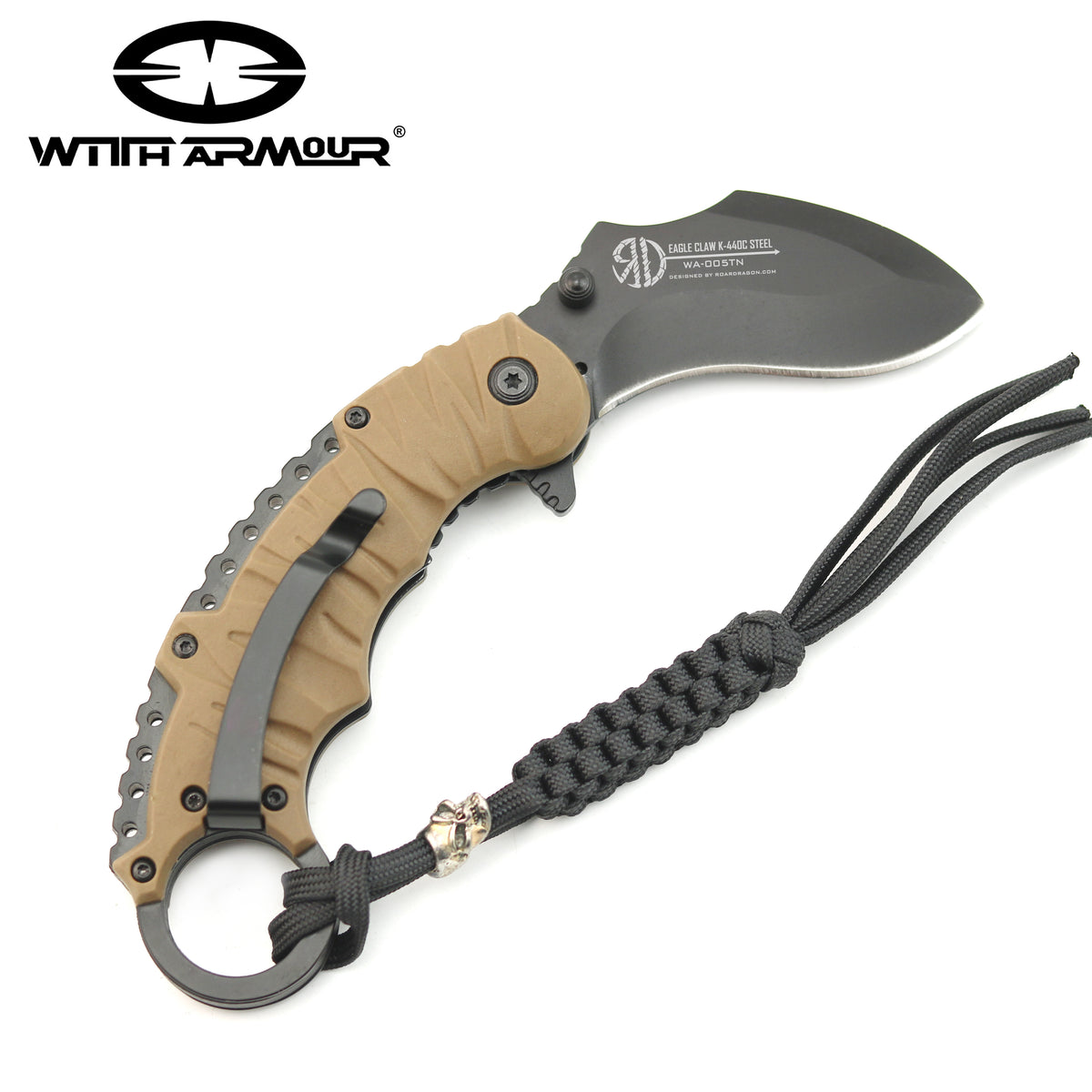 Eagle Claw K (WA-005TN) 4.75 inch pocket knife - WithArmour – Witharmour