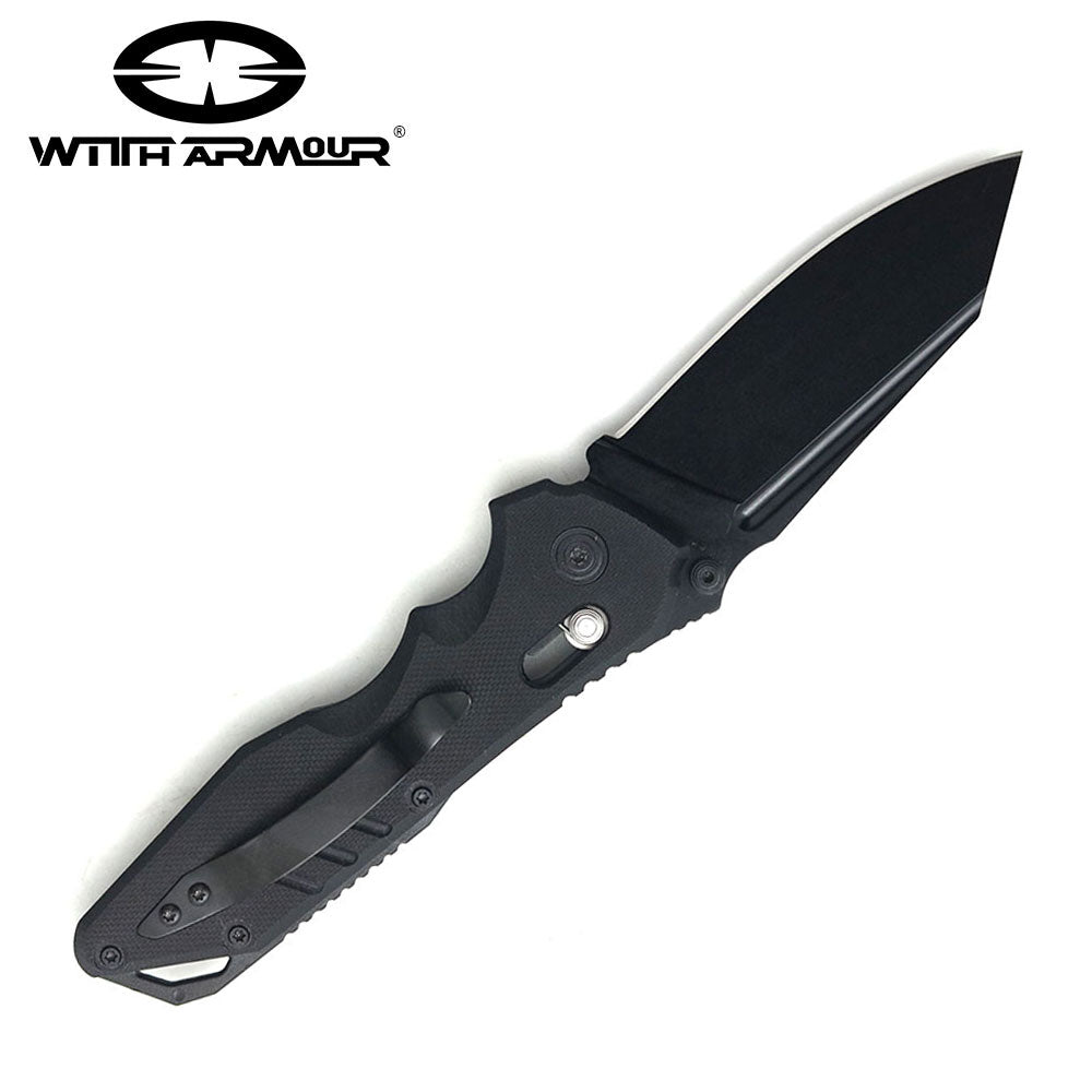 Asopus (WA-080BK) 4.72 inch pocket knife - WithArmour – Witharmour