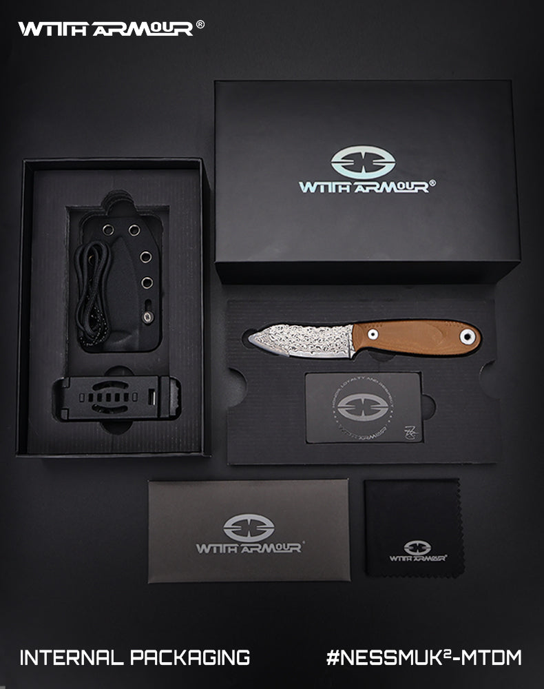 NessMuk²-MTDM Fixed Blade Knife | WithArmour – Witharmour