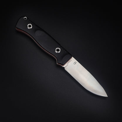 Woodlands-BG | HEAVY DUTY TACTICAL FIXED BLADE KNIFE | VG10 | Scandi Grinding