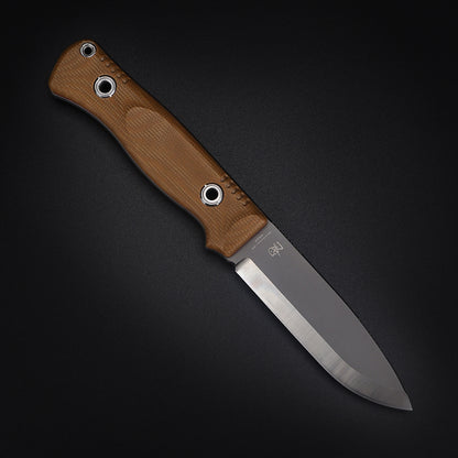 Woodlands-BR | HEAVY DUTY TACTICAL FIXED BLADE KNIFE | VG10 | Scandi Grinding