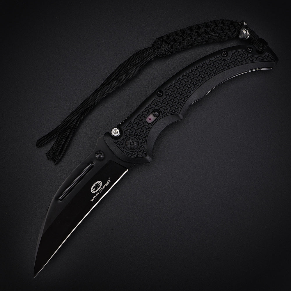 WA-075BK- Black Claw - 4.5 inch pocket knife