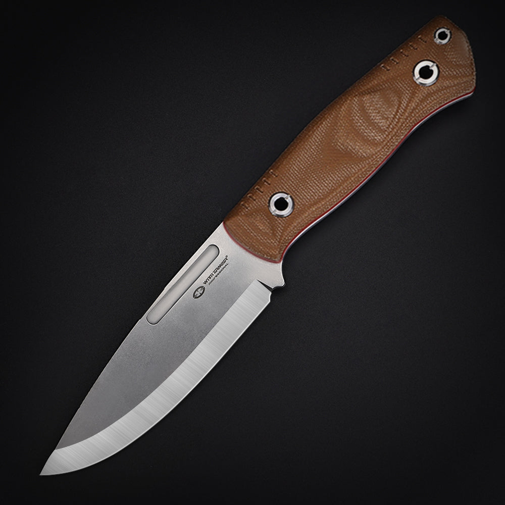 Mercenary-TN| HEAVY DUTY FIXED BLADE OUTDOOR KNIFE | 12C27 Steel