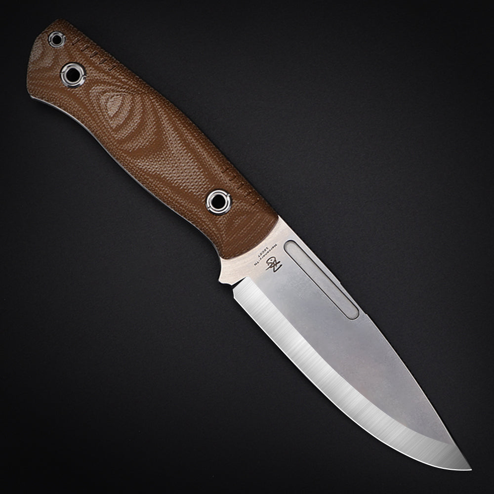 Mercenary-TN| HEAVY DUTY FIXED BLADE OUTDOOR KNIFE | 12C27 Steel