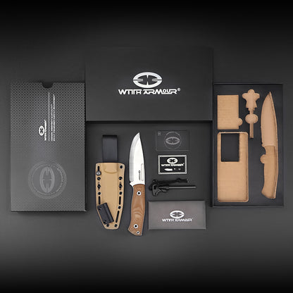 Mercenary-TN| HEAVY DUTY FIXED BLADE OUTDOOR KNIFE | 12C27 Steel