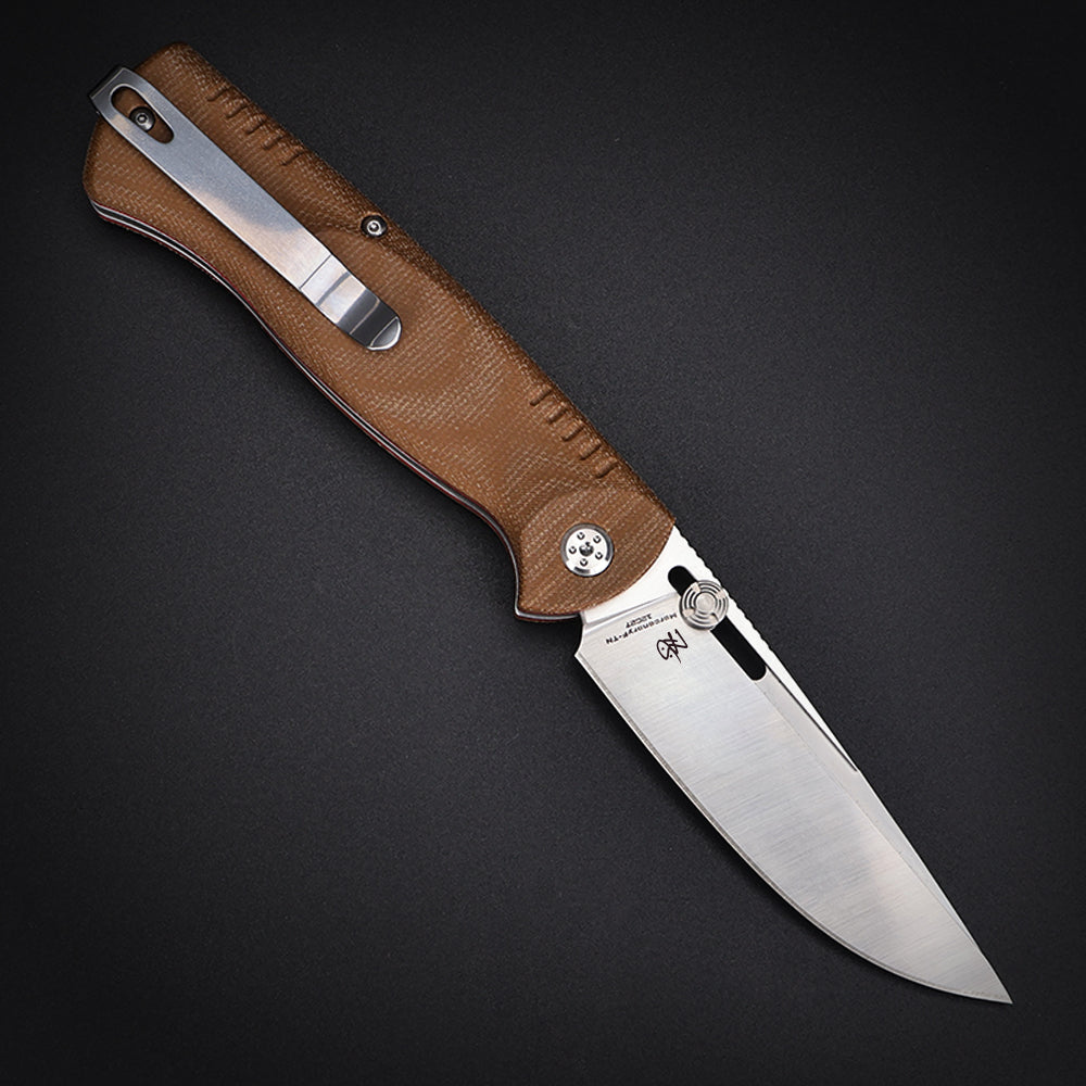 MercenaryF-TN | HEAVY DUTY SLIP-JOINT & PIN-LOCK FOLDING OUTDOOR KNIFE | 12C27 Steel