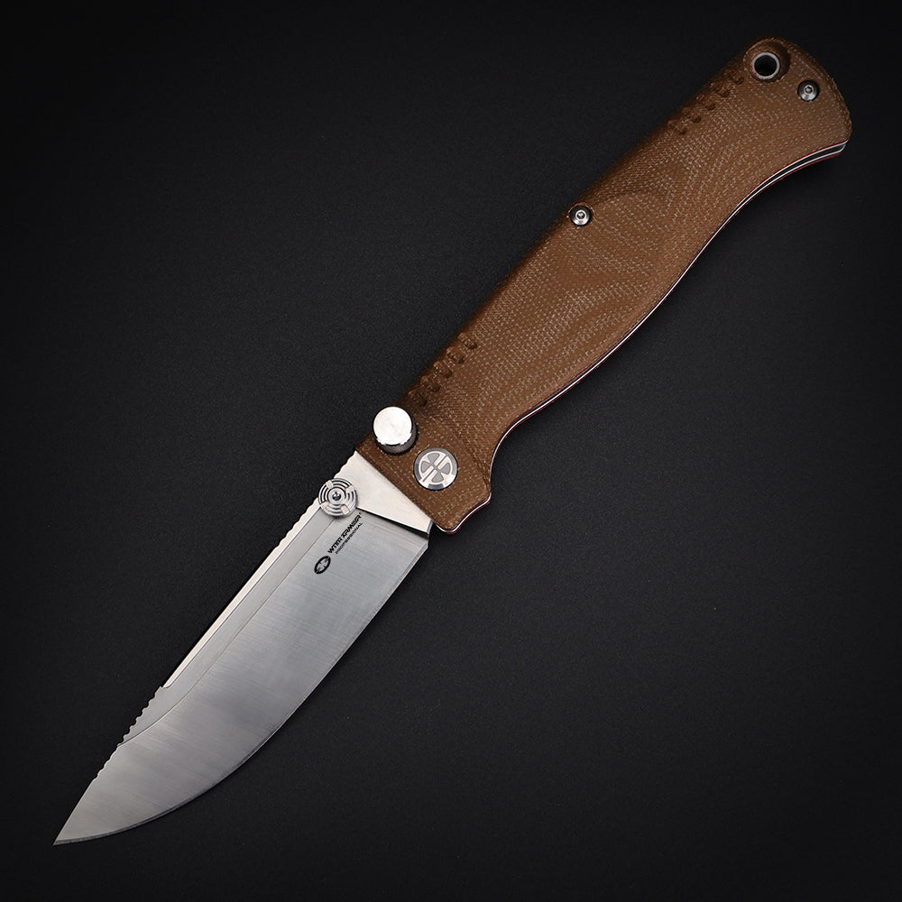 WoodlandsF-BR| HEAVY DUTY OUTDOOR SLIP-JOINT & PIN-LOCK FOLDING KNIFE | VG10