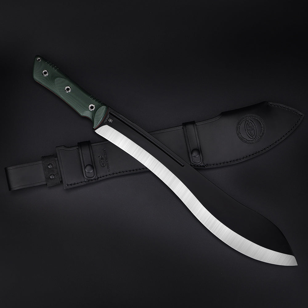 Beluga-XGN | HEAVY DUTY X-LARGE TACTICAL MACHETE | 1095 High Carbon Steel