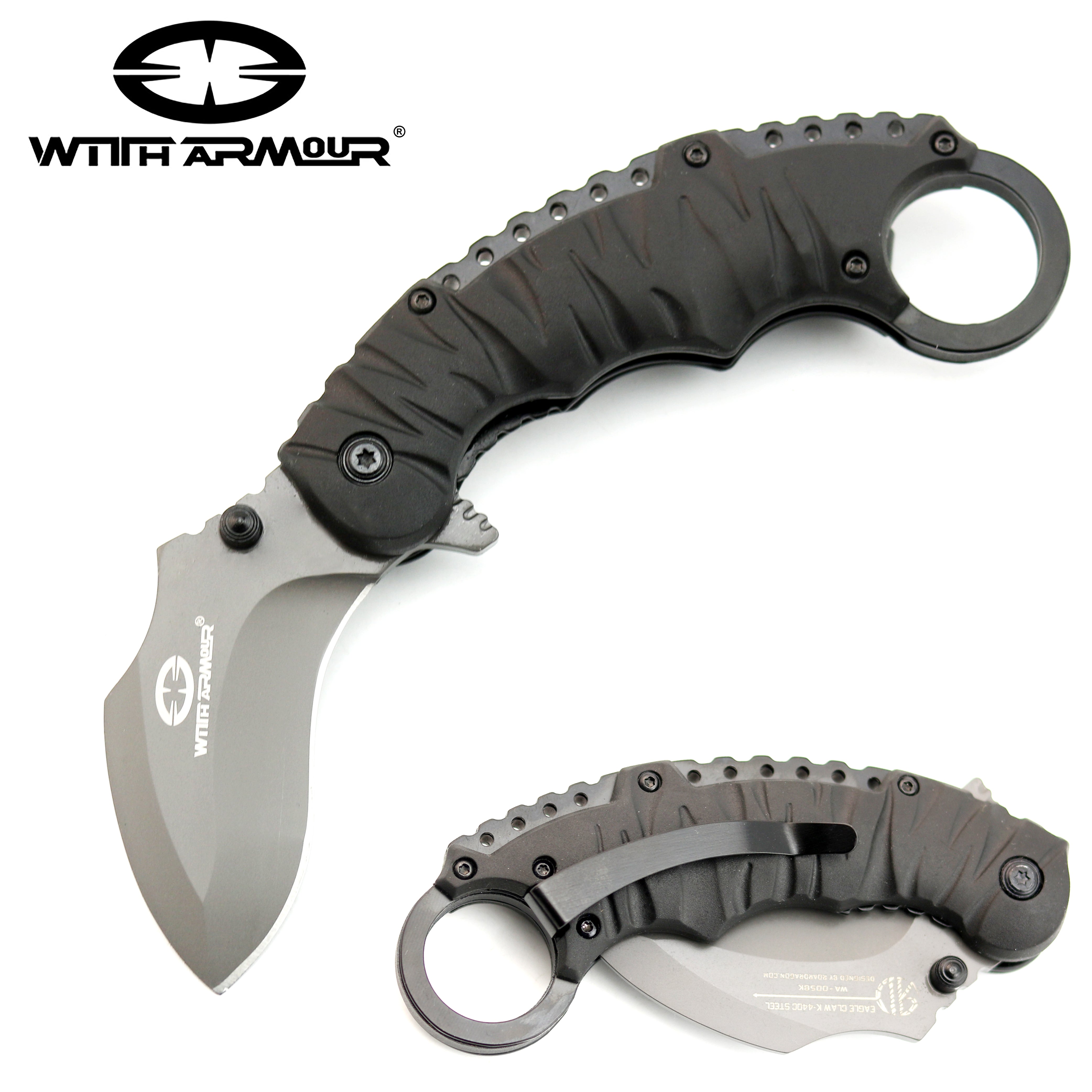 WithArmour Knife Thor (WA-085GY) 5 inch pocket knife – Witharmour