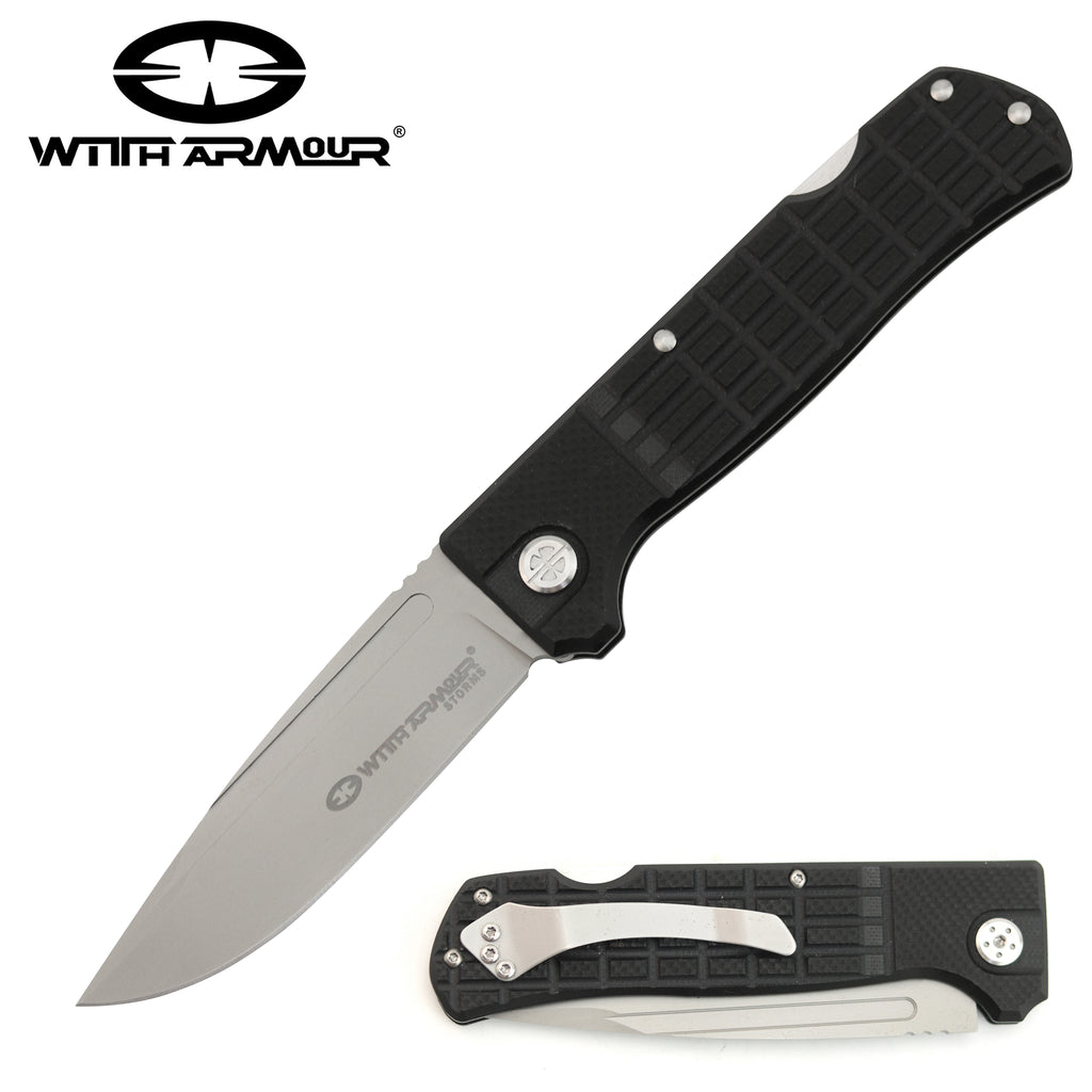 WA-092BK-Stone's - 5 inch pocket knife