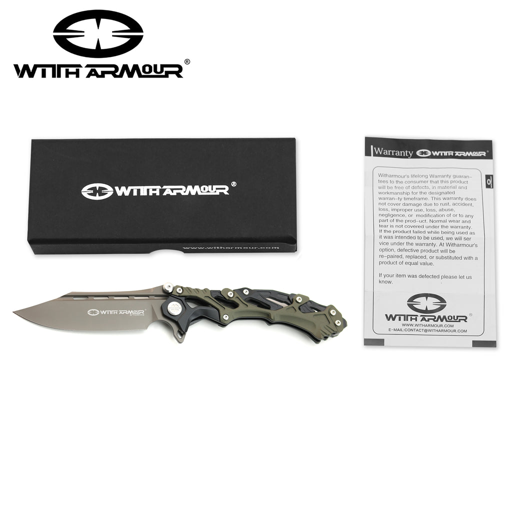 WA-102BG-Forged Special - 5 inch pocket knife – Witharmour