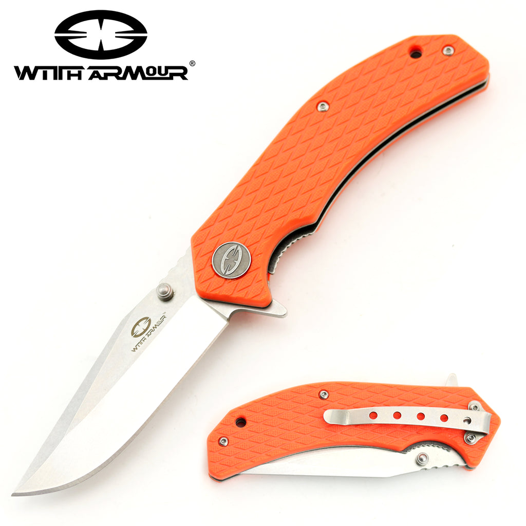WA-008OR-Butterfly - 4.5 inch pocket knife