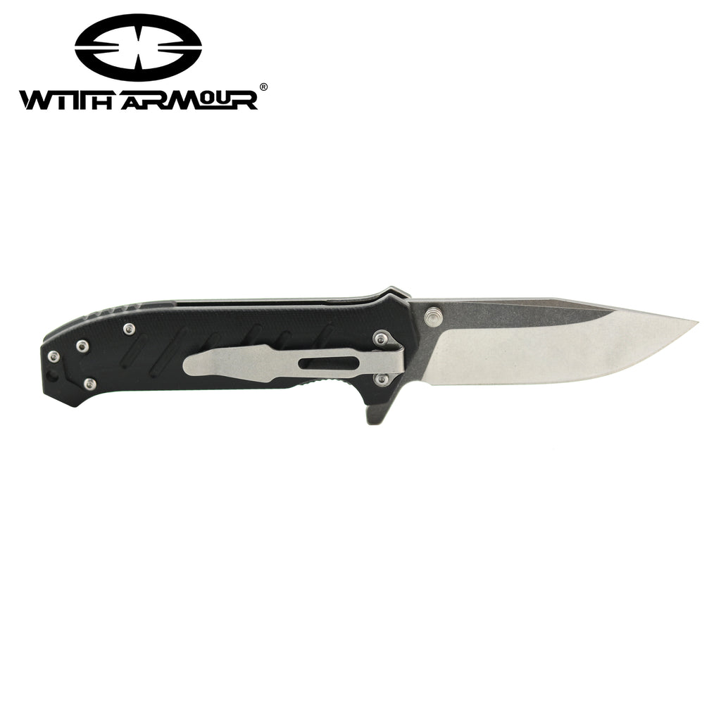 Shooter (WA-032BK) 4.5 pocket knife -- WithArmour Folding Knife 