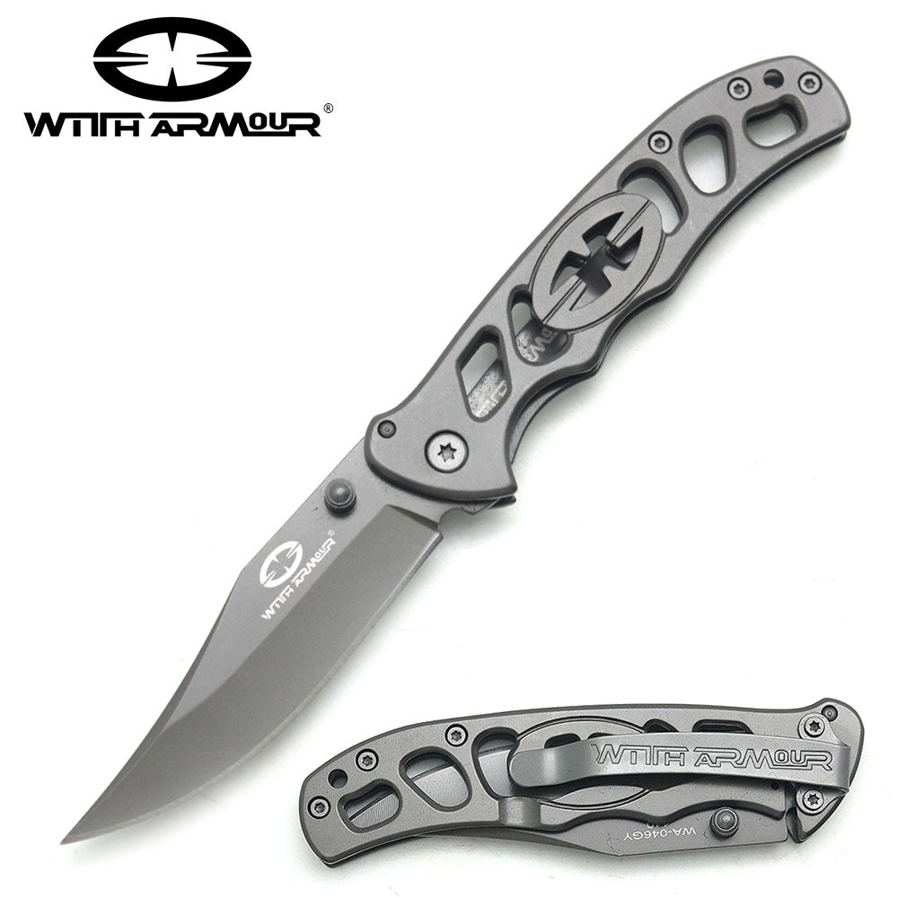 Alligator (WA-046GY) 4.75 inch pocket knife