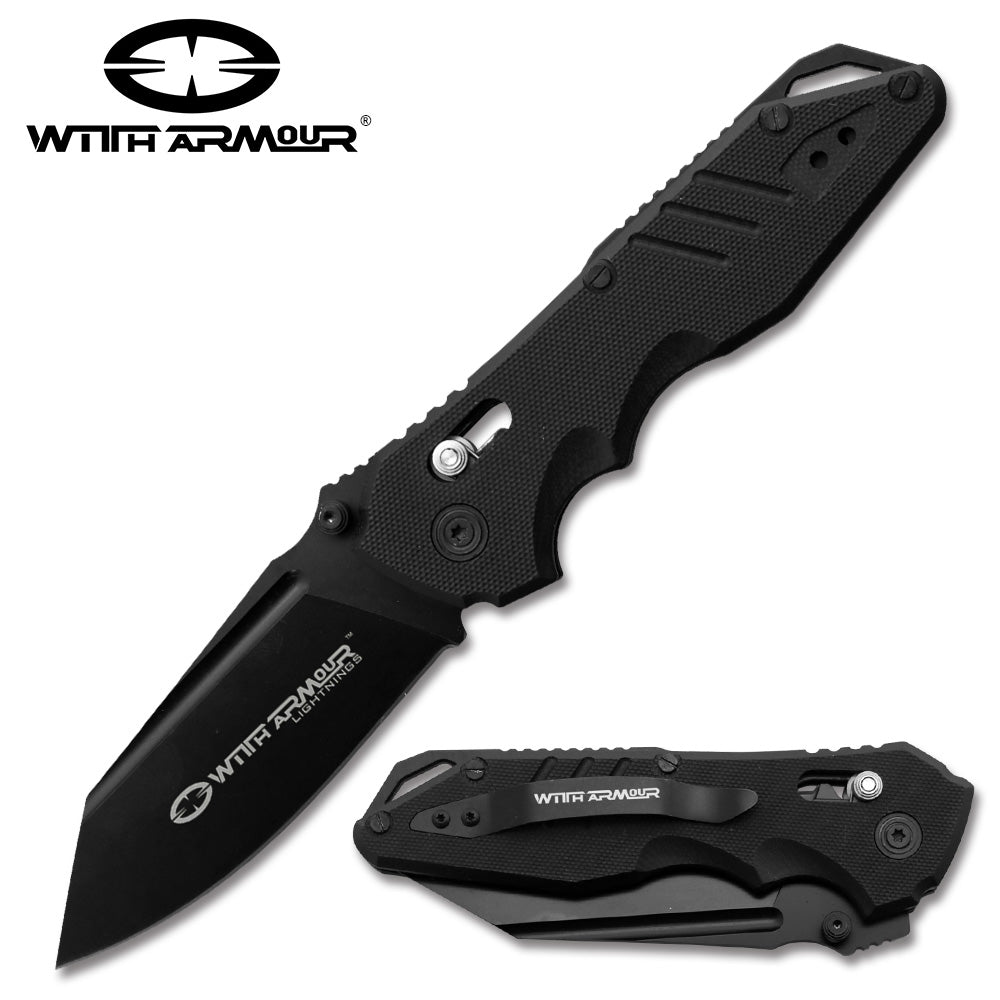 Asopus (WA-080BK) 4.72 inch pocket knife