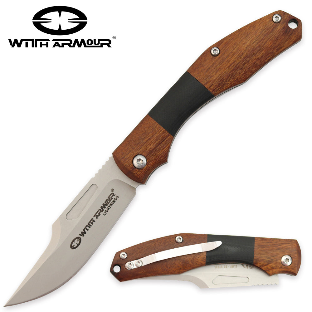 WA-097BW-Stone's -5 inch pocket knife