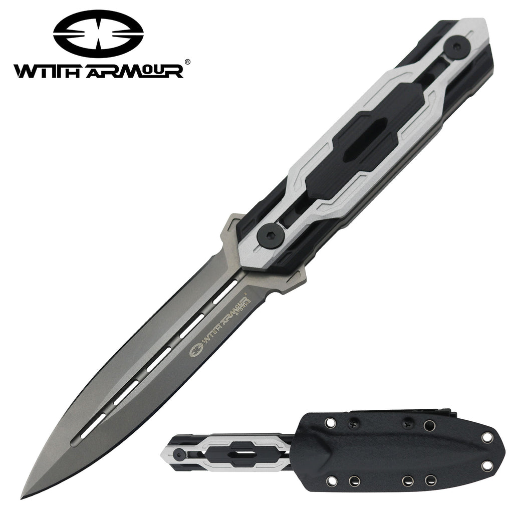 WithArmour Ti-StarTrek Fixed Blade Knife with G10 and Aluminum Handle